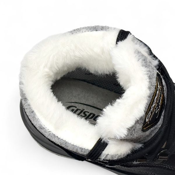 Жіночі зимові черевики Grisport Spo-Tex (Італія) шкіряні водонепроникні чорні 14131o19tn фото