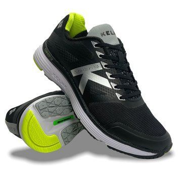 Чоловічі кросівки Kelme Іспанія чорні сітка зі шнурівкою літні демі весна літо CUSHION 46949.26CUSHION фото