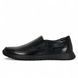Чоловічі шкіряні мокасини Clubshoes чорні весняні демісезонні M5 фото 2
